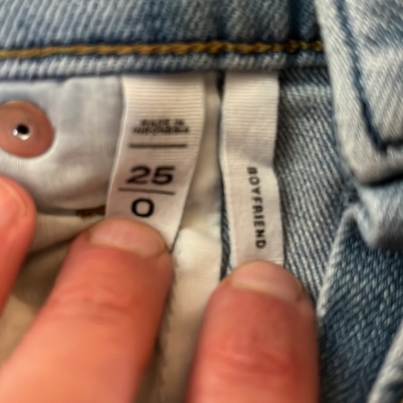 Patchwork LOFT hippie boho crop jeans - Picture 3 of 5